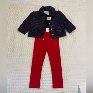 Janie and Jack three-piece outfit